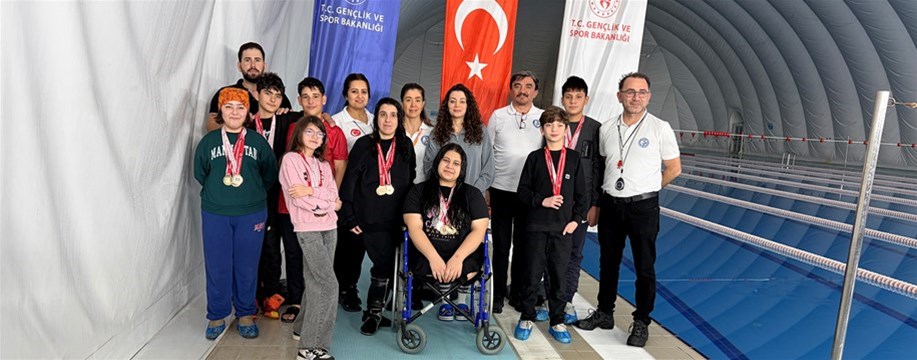 DÜNYA ENGELLİLER GÜNÜ KAPSAMINDA YÜZME YARIŞMALARI TAMAMLANDI