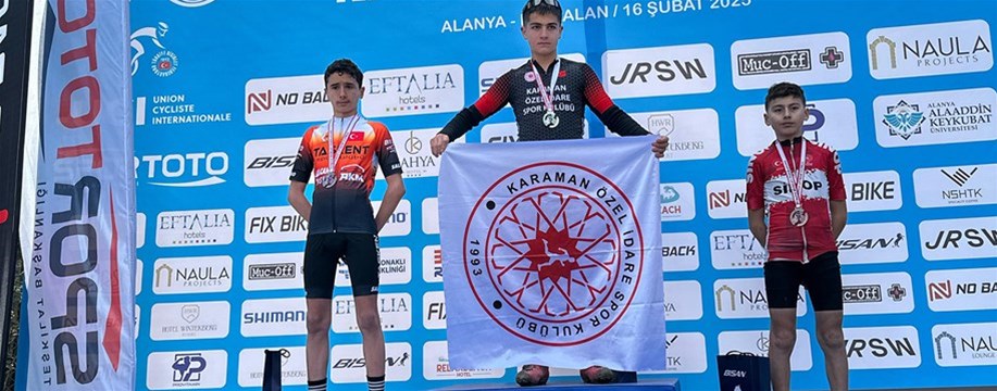 KARAMAN BİSİKLET TAKIMI, ANTALYA MTB C1 YARIŞLARINDAN MADALYALARLA DÖNDÜ