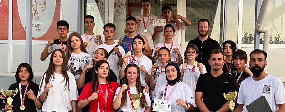 KARAMAN MUAYTHAİ TAKIMINDAN EREĞLİ’DE MADALYA YAĞMURU