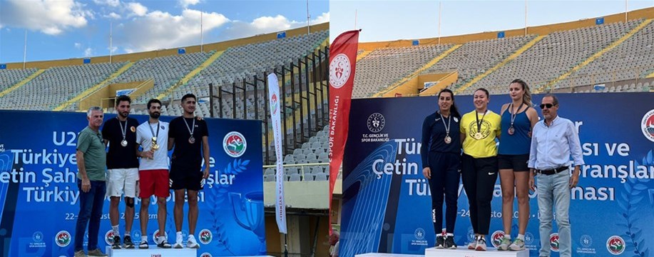 İZMİR’DEN KARAMAN’A 2 GÜMÜŞ MADALYA