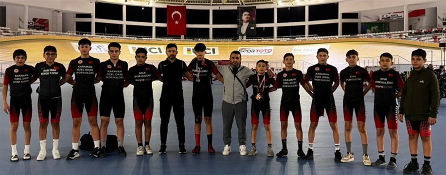 KARAMAN BİSİKLET TAKIMI TÜRKİYE KUPASI’NDAN MADALYALARLA DÖNDÜ