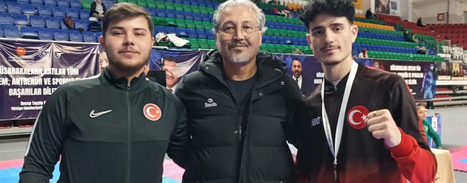 ALİCAN FINDIK’TAN TÜRKİYE ÜÇÜNCÜLÜĞÜ