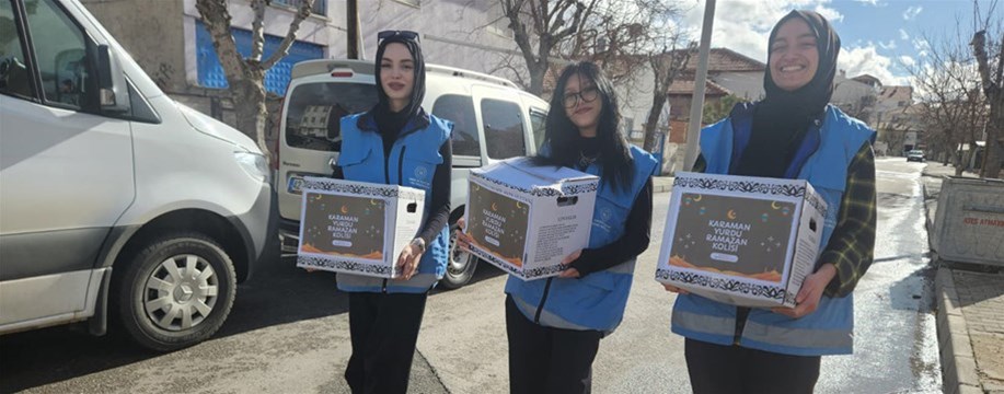 GÖNÜLLÜ GENÇLERDEN RAMAZAN’DA ANLAMLI DAYANIŞMA